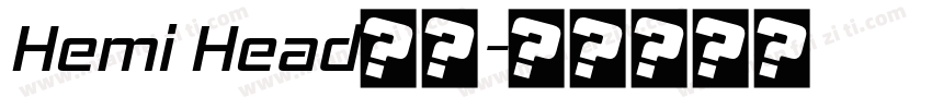 Hemi Head字体字体转换